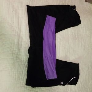 Lululemon running cropped leggongs